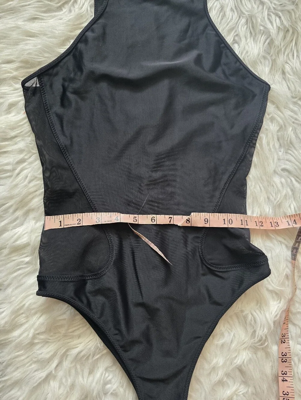 lululemon athletica Black High-Neck Zip-Front One-Piece Swimsuit
